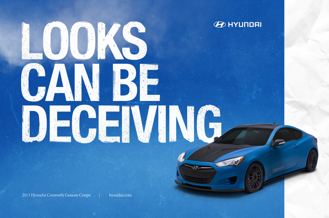 hyundai现代汽车广告海报设计