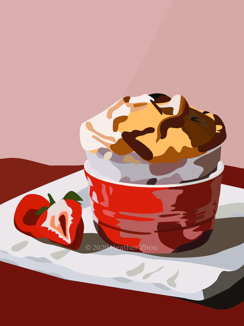 一些扁平风的插画合集