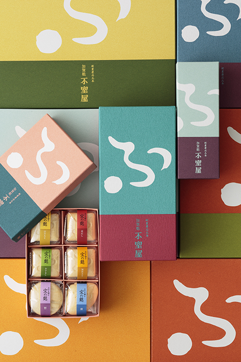 日本包装设计简洁耐看的点心包装