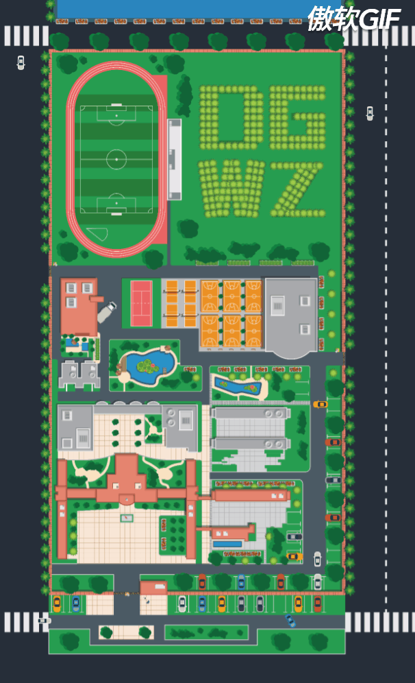 东莞五中校园地图