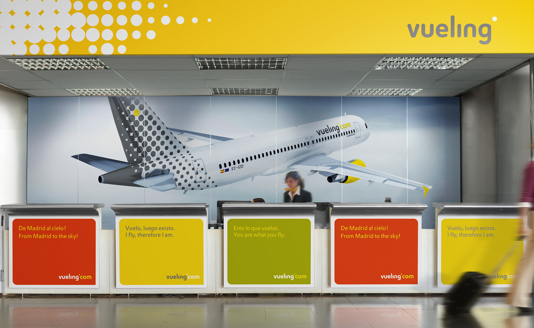 Vueling航空公司\/品牌视觉形象