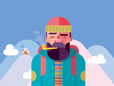 highlife人物插画