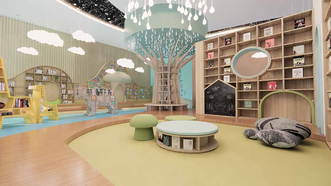 萤火之森——绘本馆设计-古田路9号-品牌创意/版权保护平台