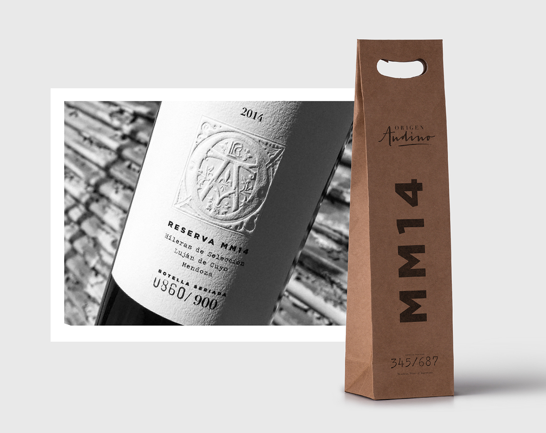 Origen Andino 葡萄酒包装品牌形象设计