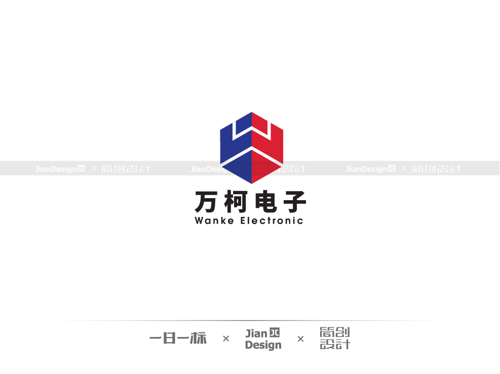 电子行业logo设计万柯电子