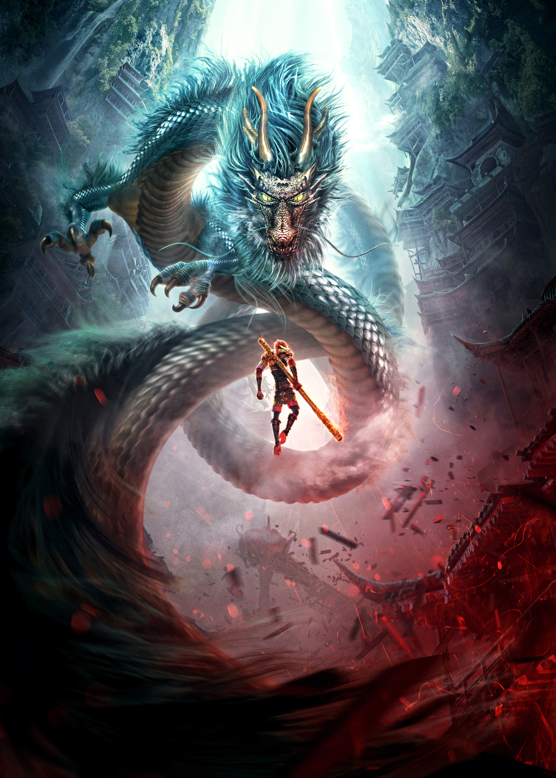 大圣归来中国龙版终极海报