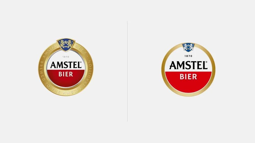 啤酒品牌amstel视觉形象升级