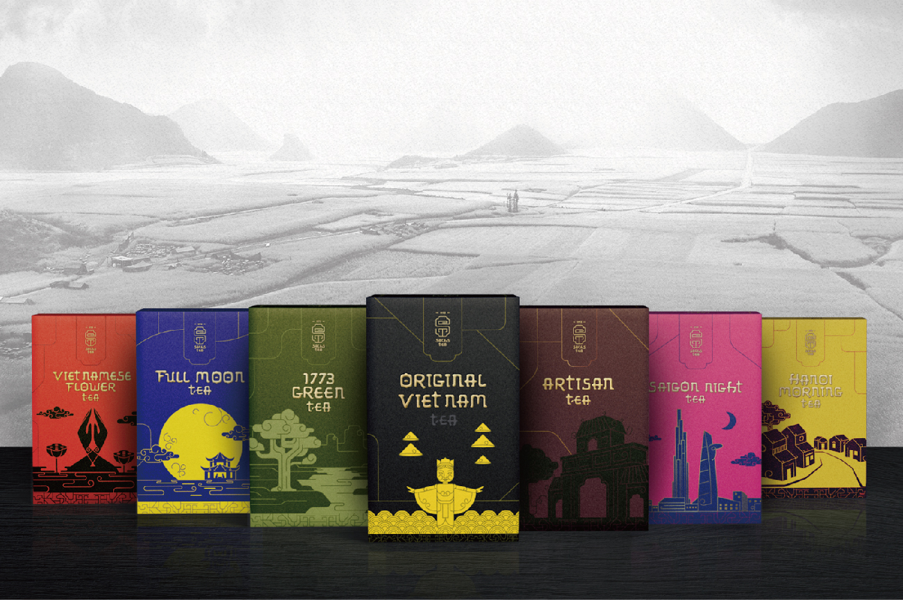 晨狮设计观点 丨 越南传统茶文化包装设计-古田路9号-品牌创意/版权