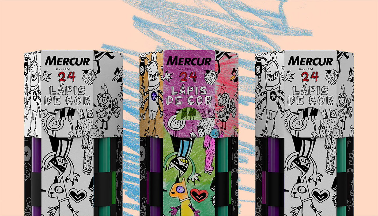 晨狮设计观点丨彩色铅笔的包装设计