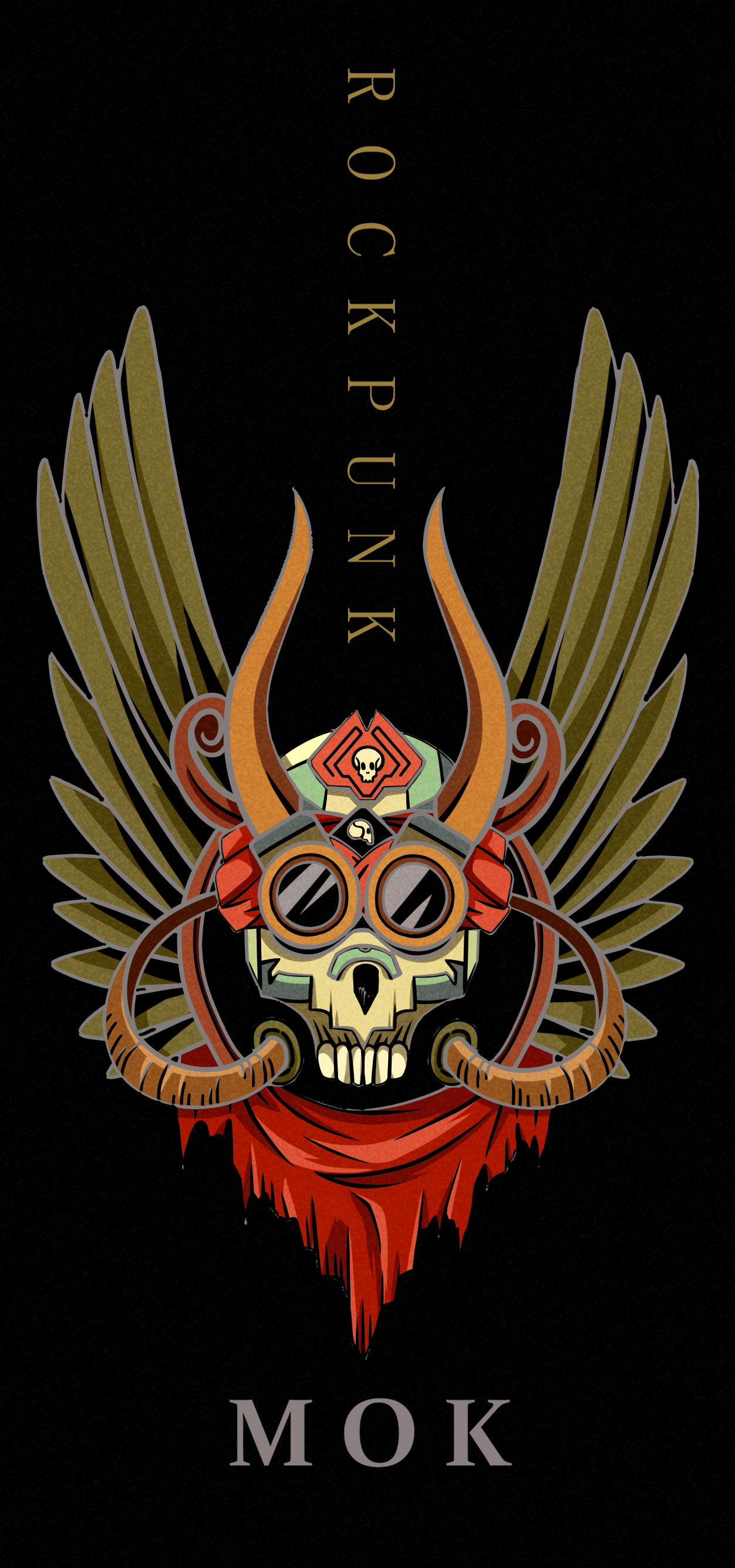 朋克摇滚风电子烟器具涂装设计