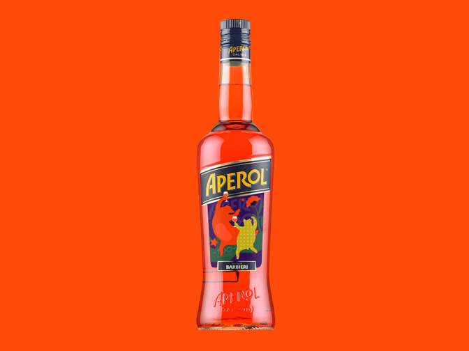 aperol开胃酒包装设计
