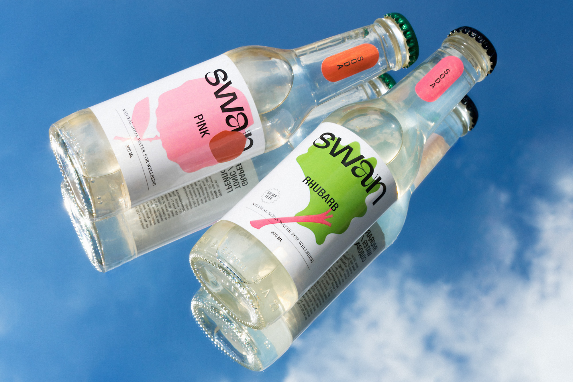 swansodawater苏打水包装设计