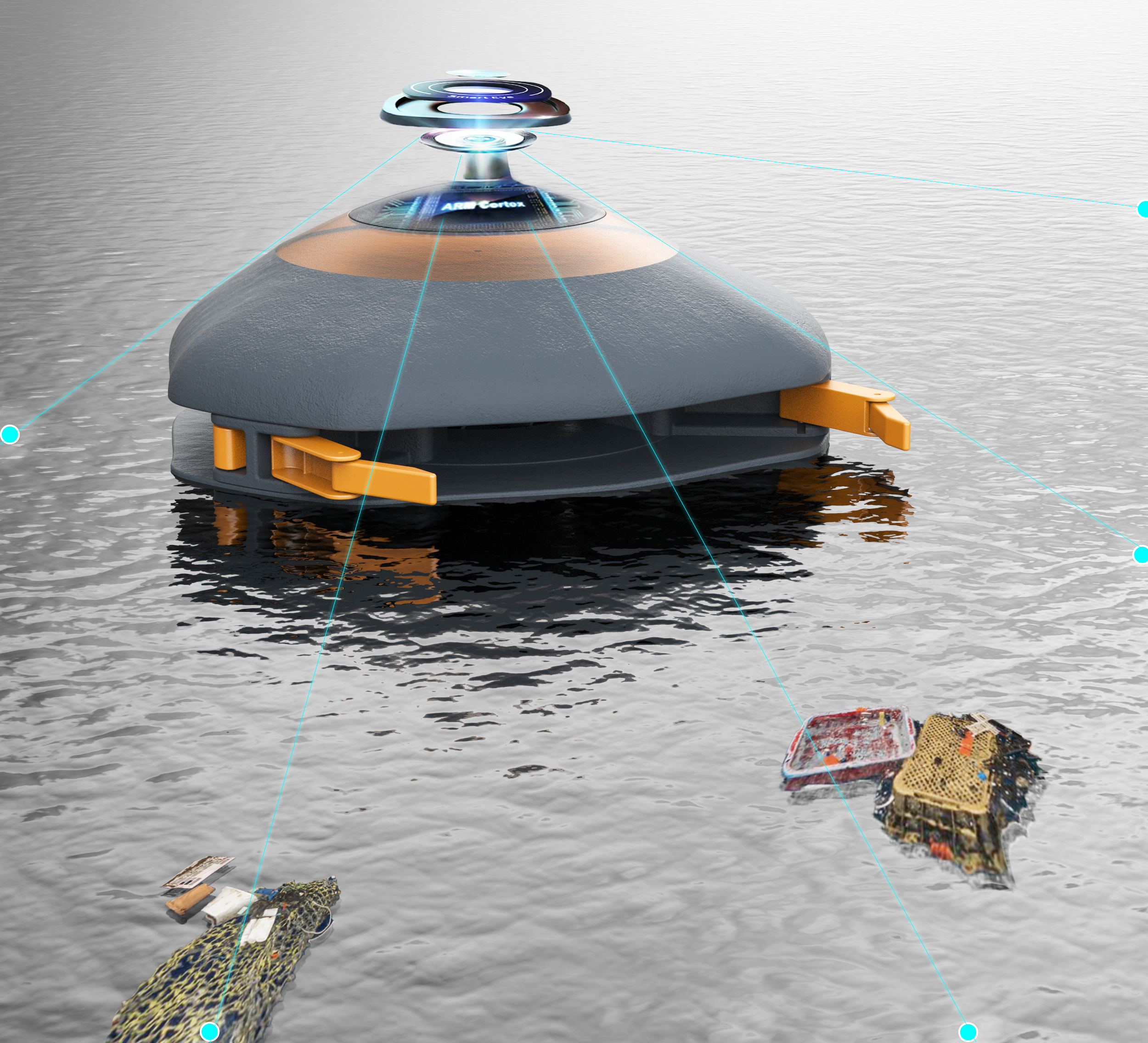 水面垃圾清理装置设计