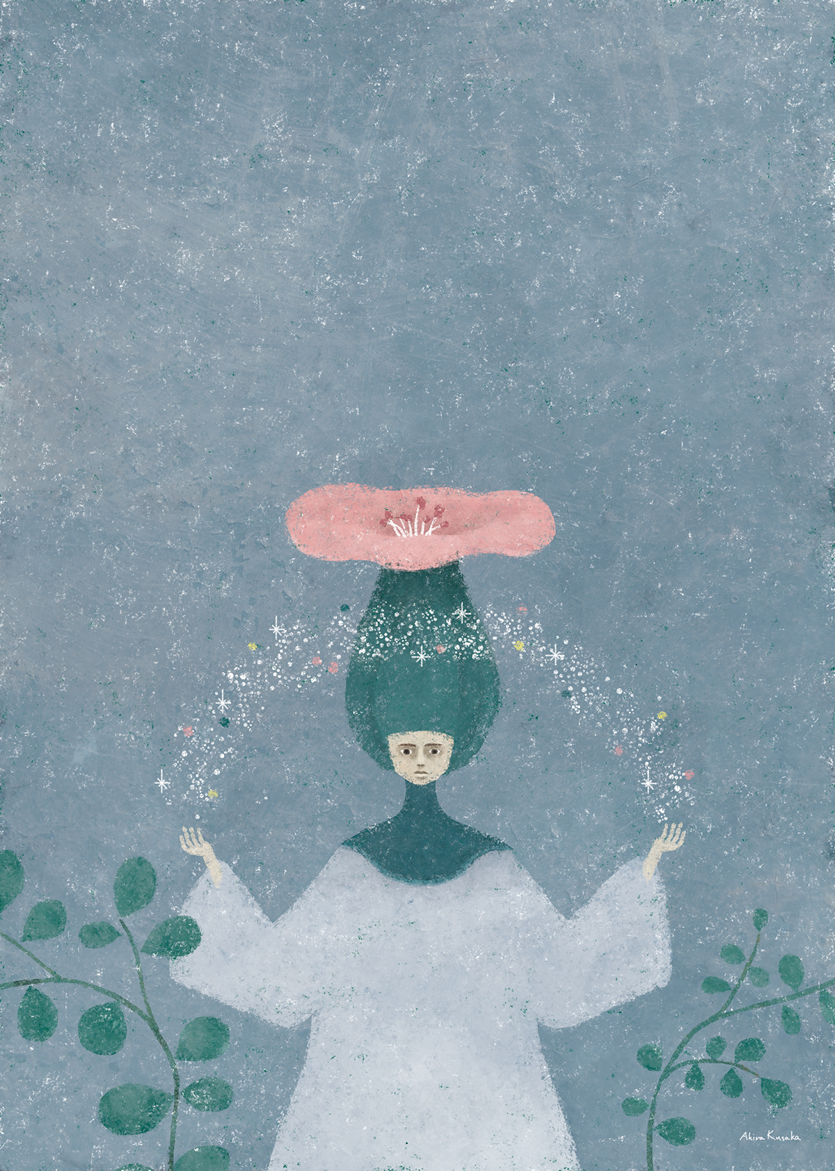 akirakusaka的部分插画作品