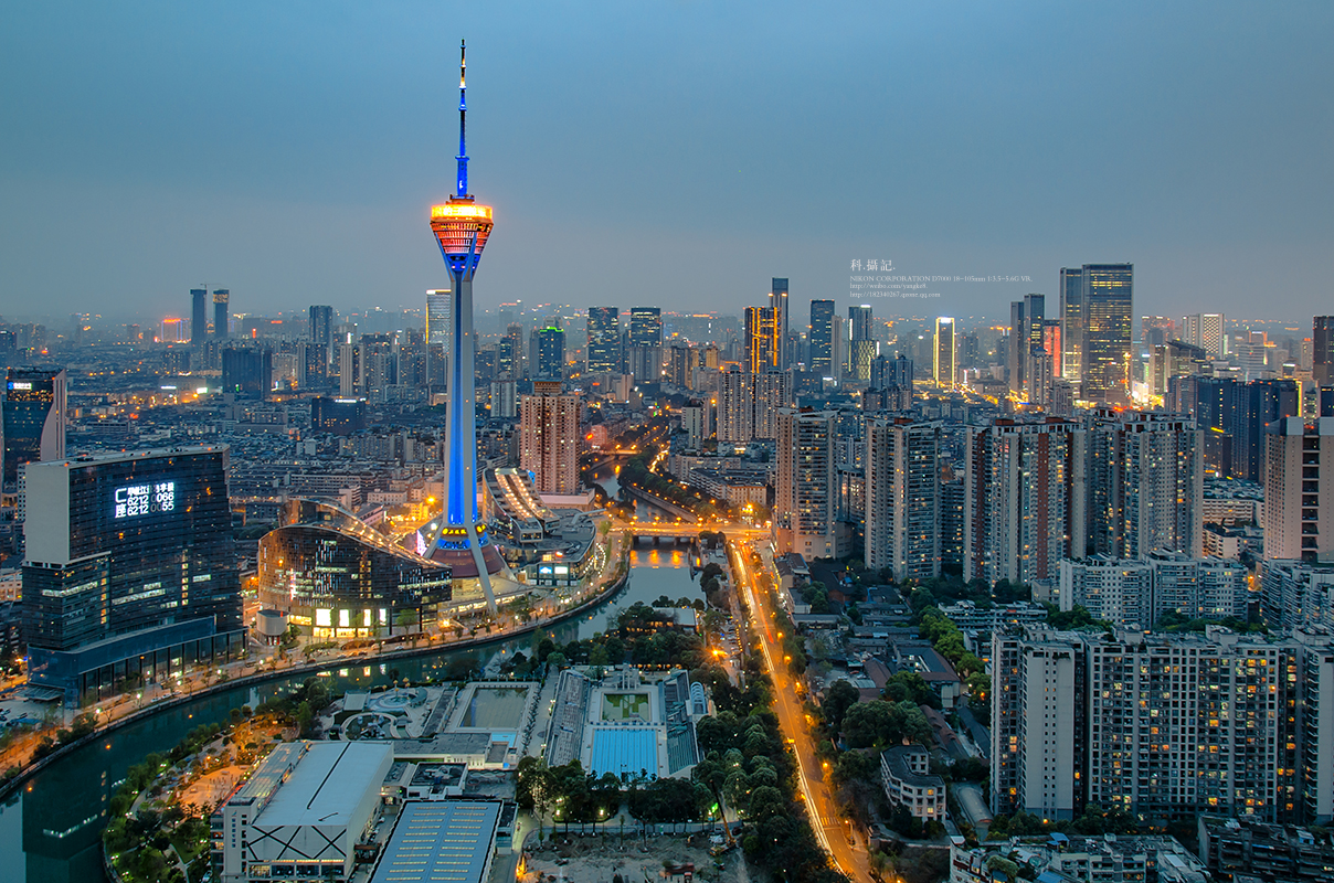 成都城市风光摄影