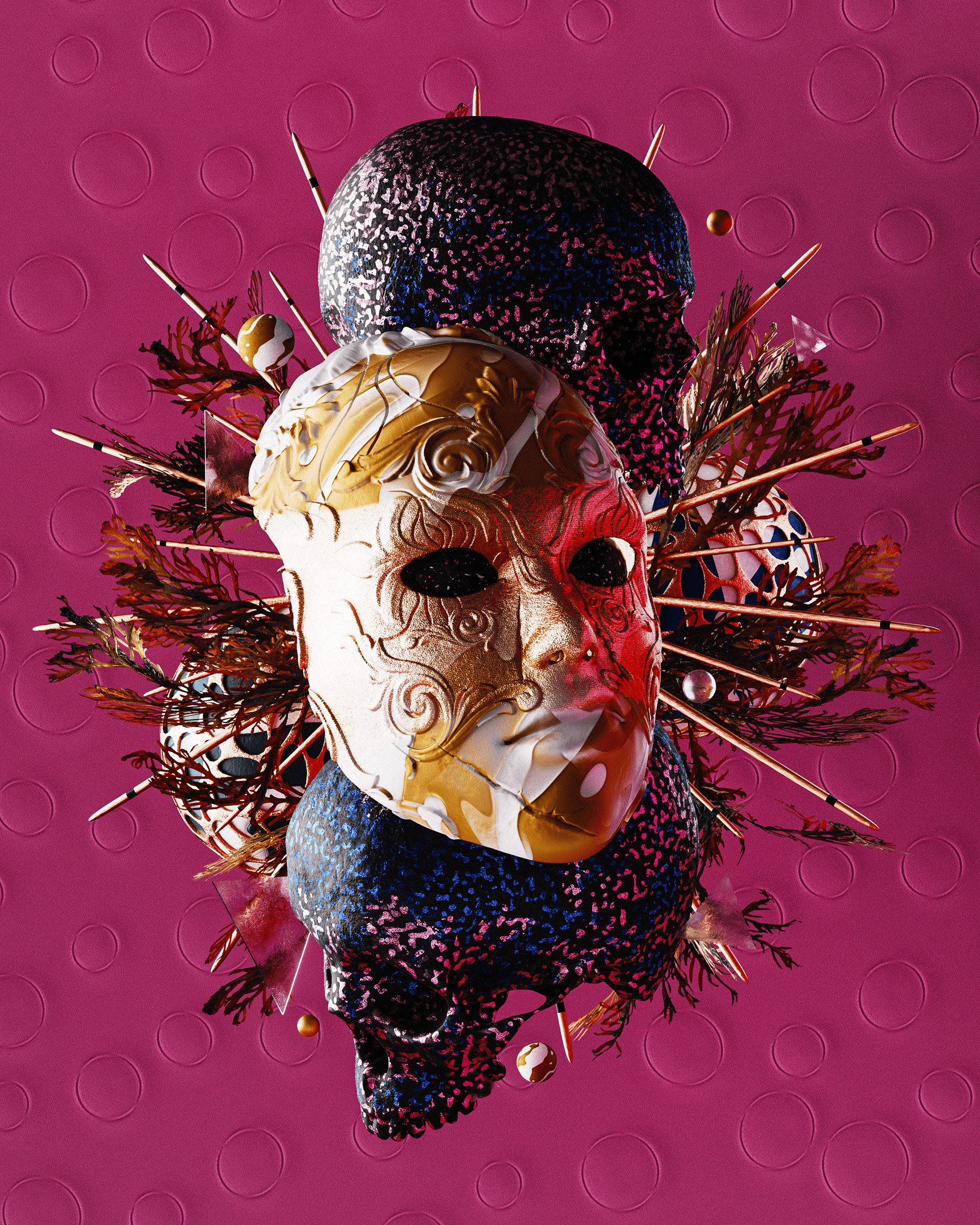 skeeva的三维艺术作品 海报设计/创意海报 分享 发布于2020-09-02