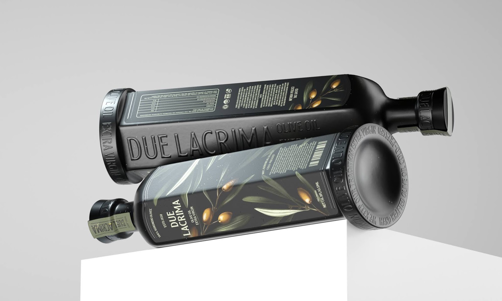 橄榄油食用油包装设计欣赏-古田路9号-品牌创意/版权保护平台