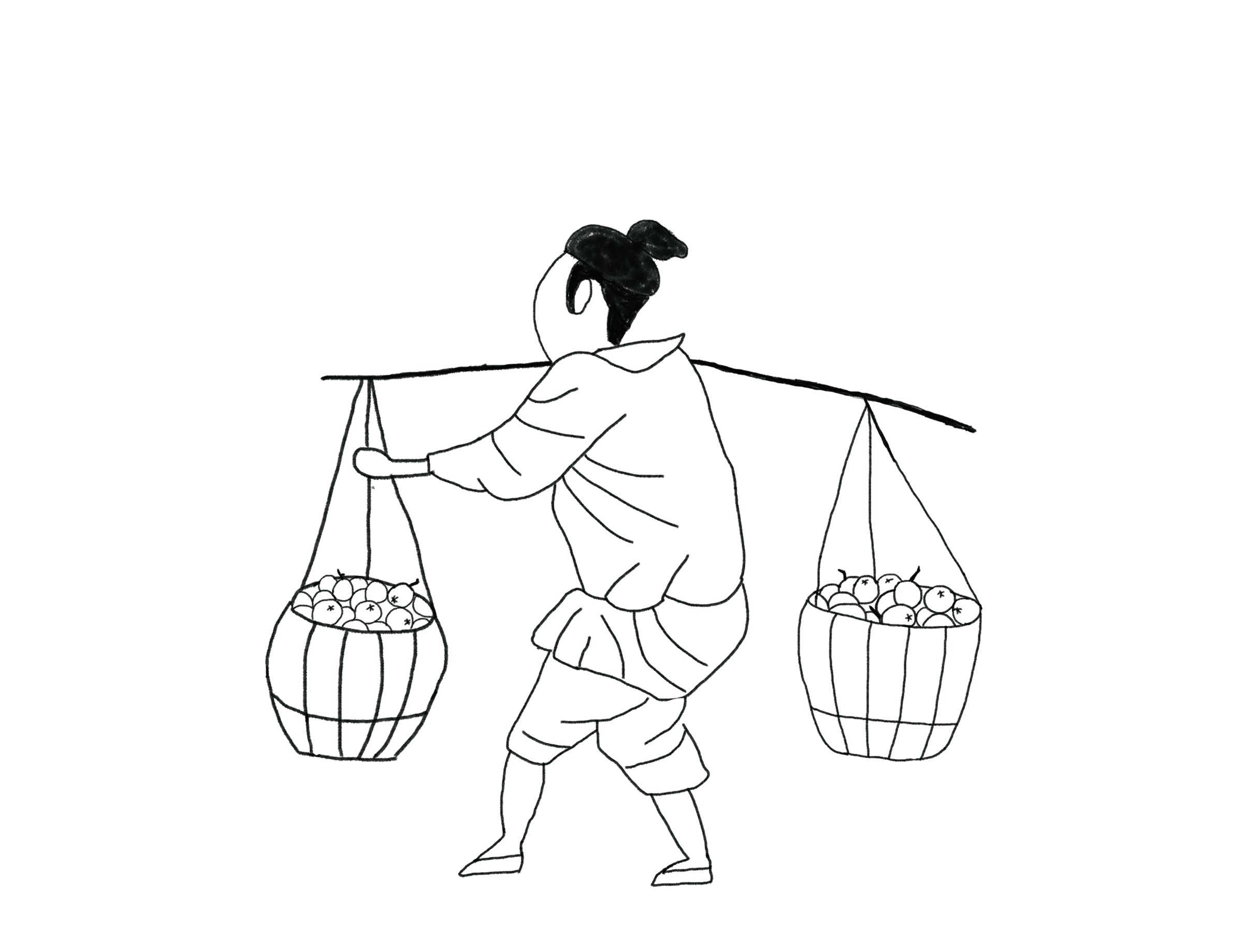 清明上河图版塘栖枇杷礼盒