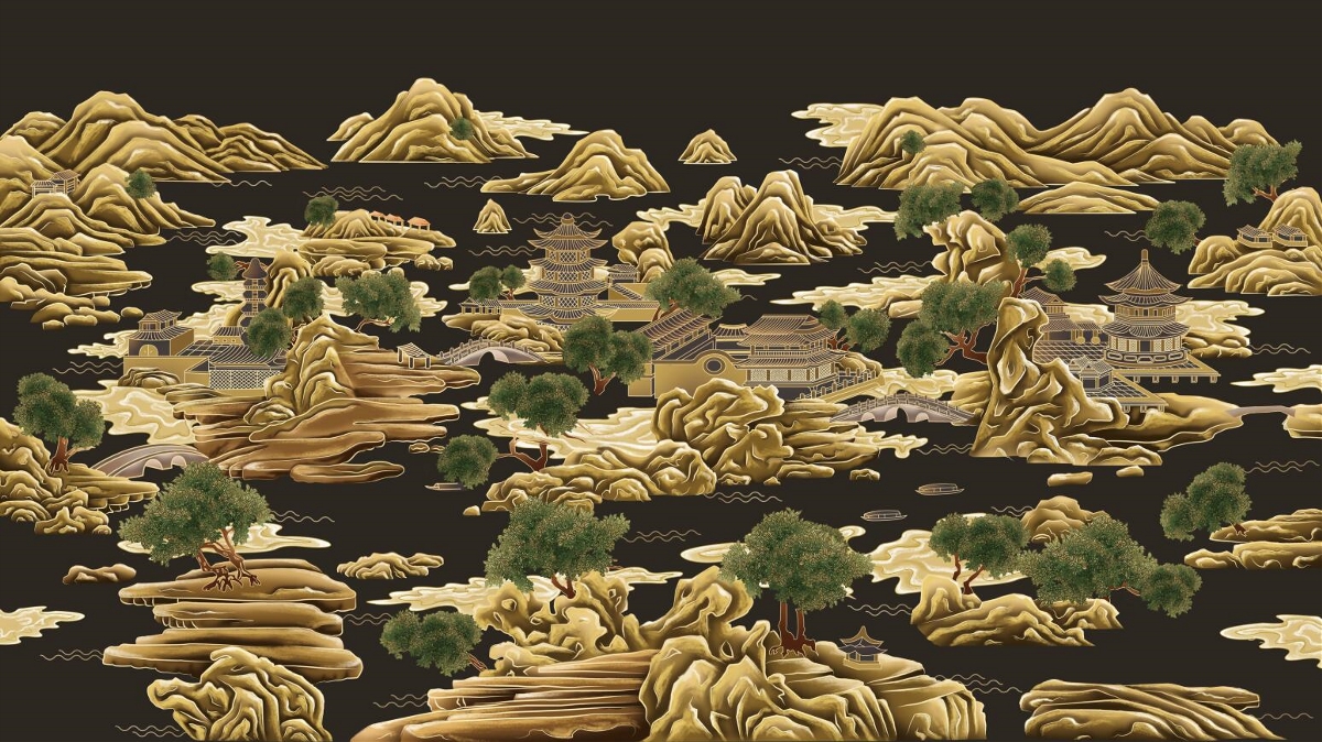 宋代茶叶包装插画设计