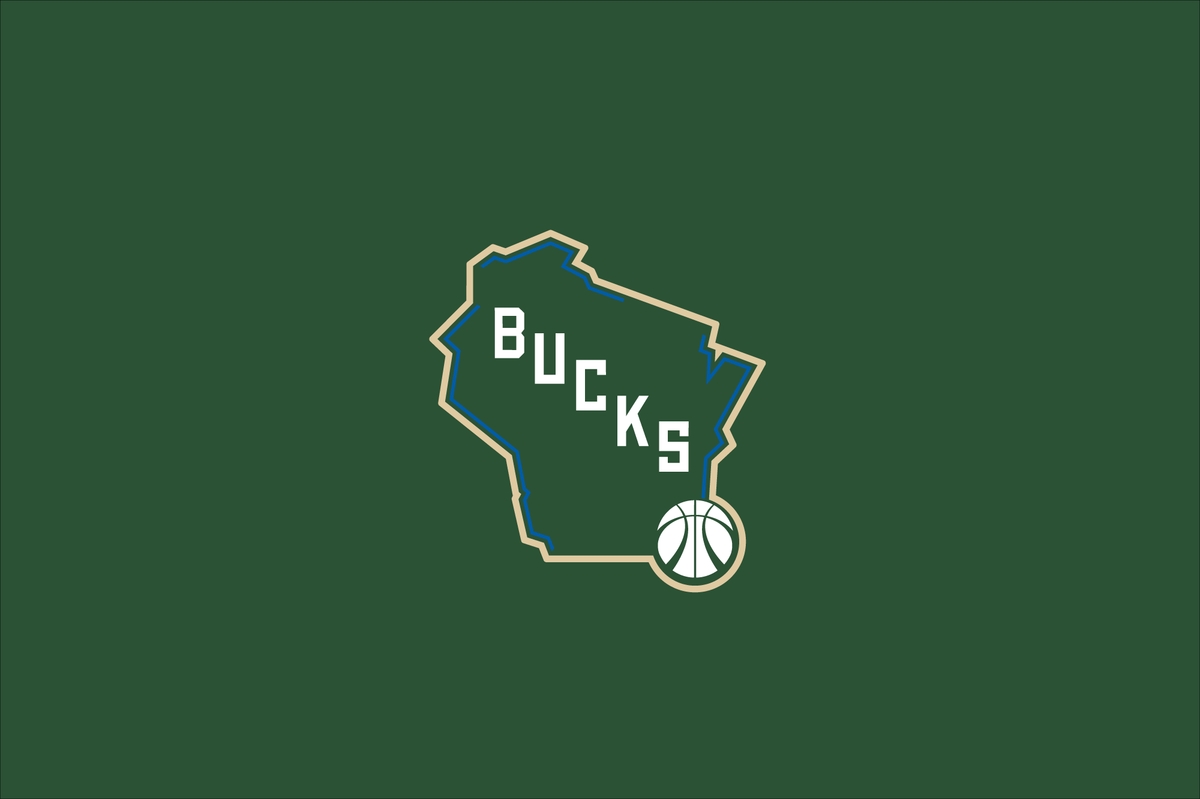 milwaukeebucks密尔沃基雄鹿队品牌标志形象设计