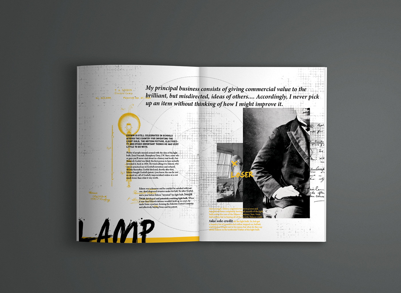 edison杂志刊物设计