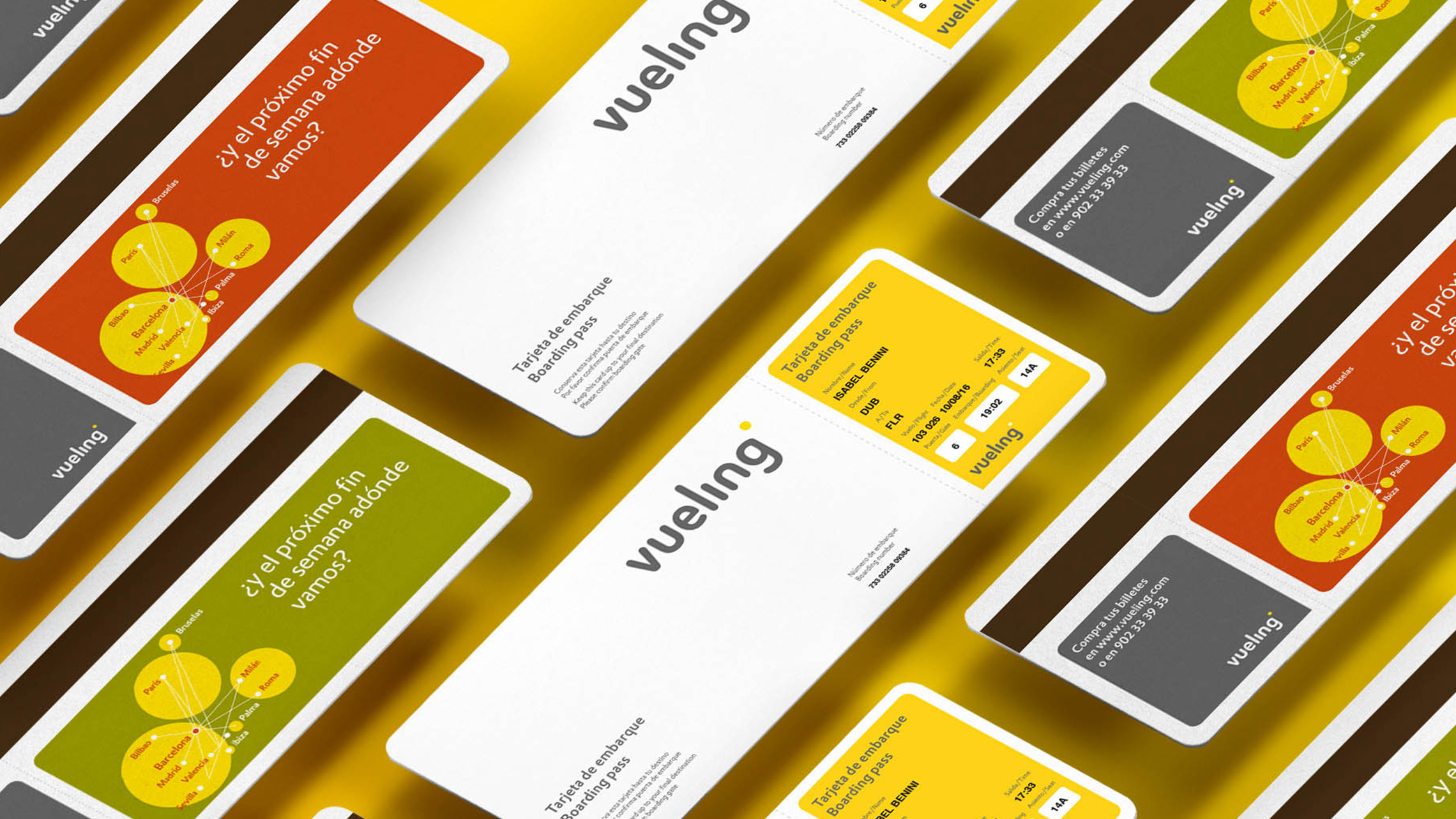 Vueling航空公司\/品牌视觉形象