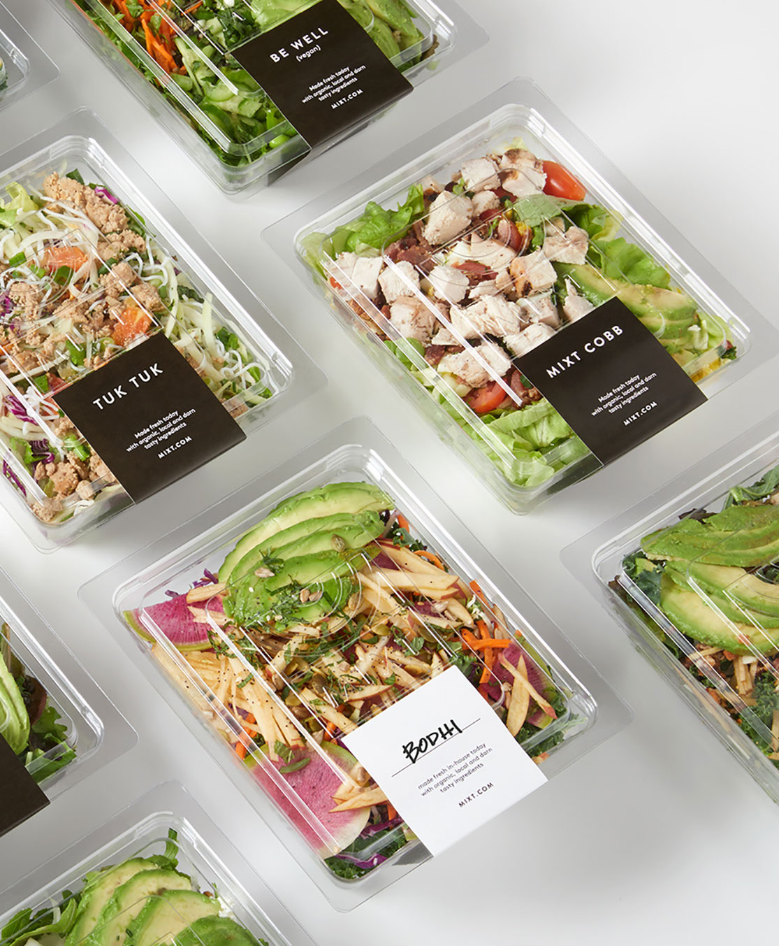 轻食餐厅洛杉矶混合餐厅vi设计视觉餐饮