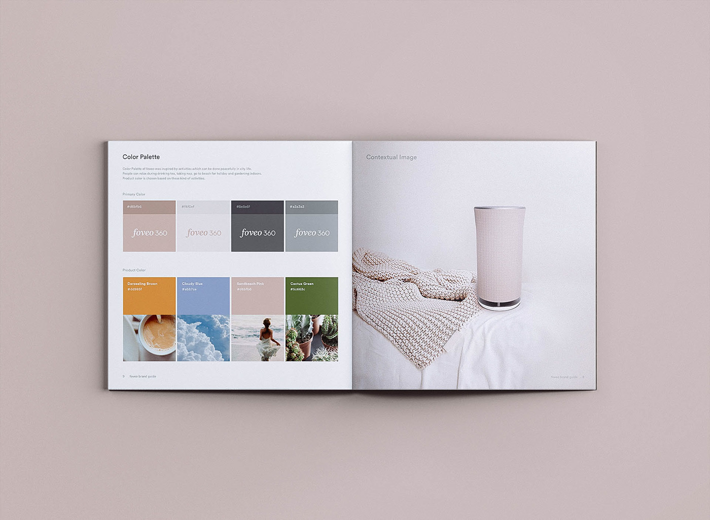 with lowercase f, logo expresses embrassing