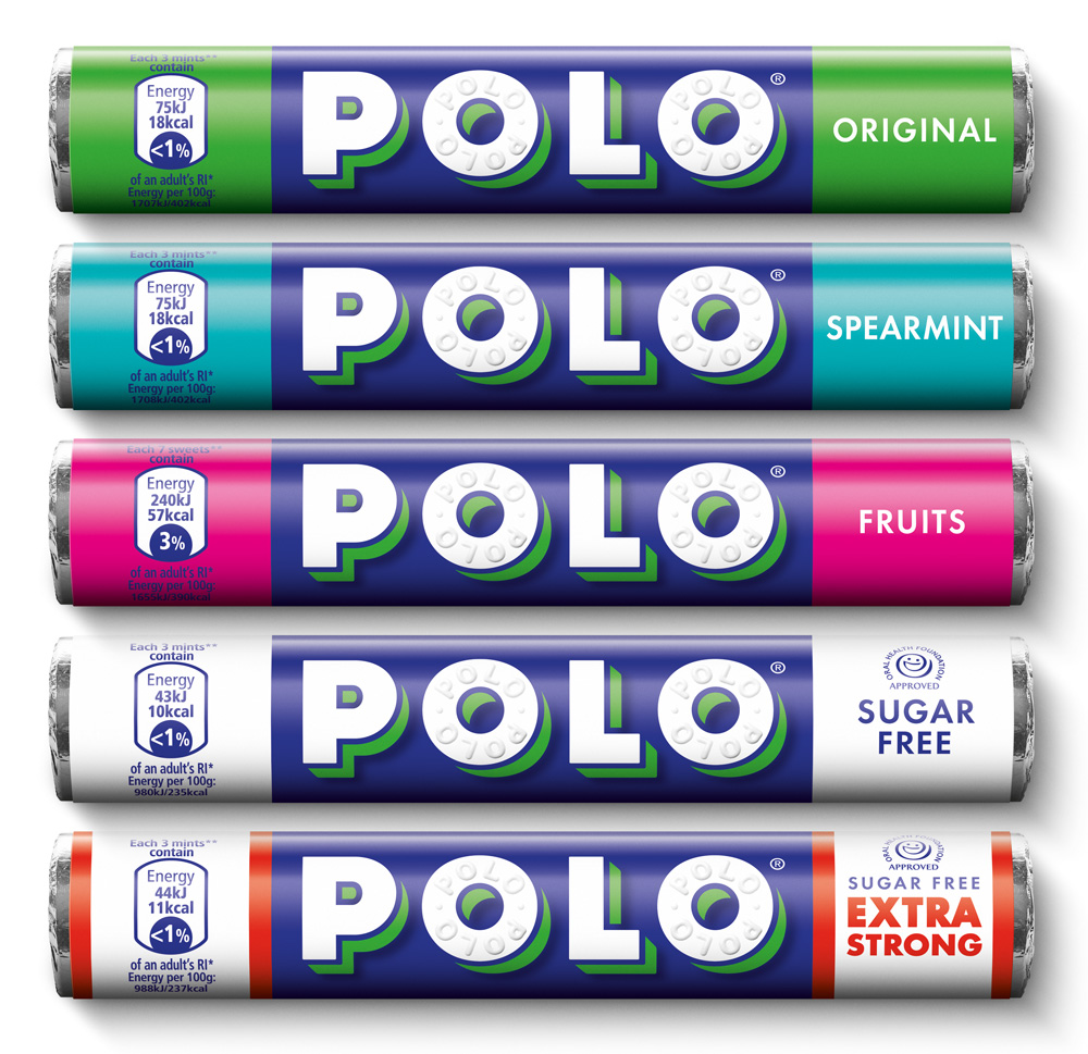 雀巢旗下品牌polo薄荷糖更新品牌形象