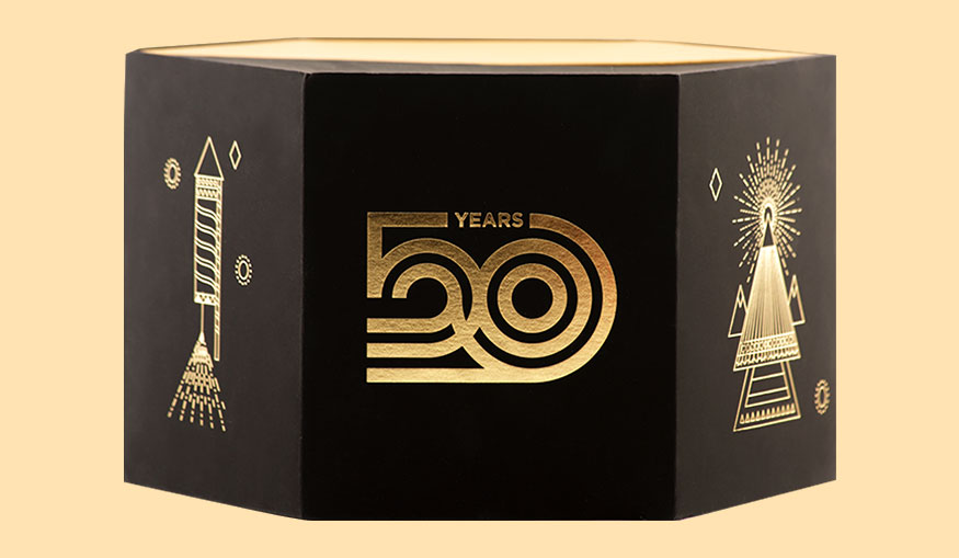 theparkturns50印度精品豪华酒店周年庆礼盒设计