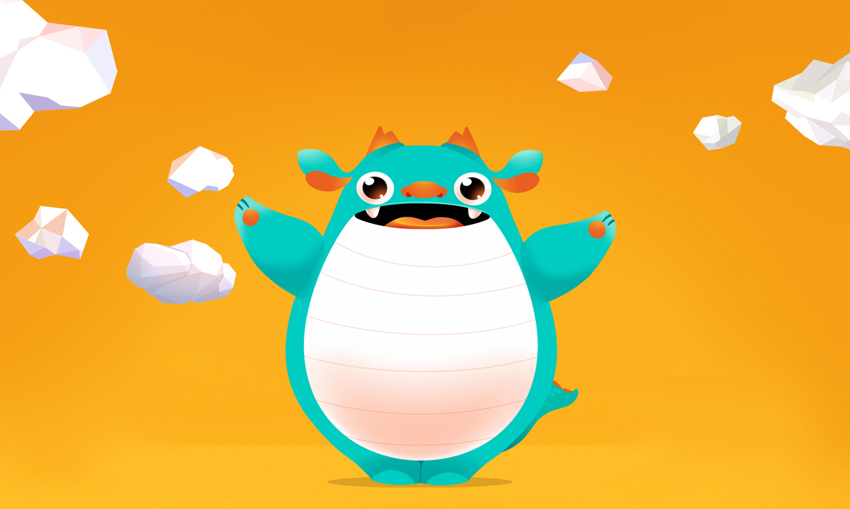 胖龙吉祥物设计