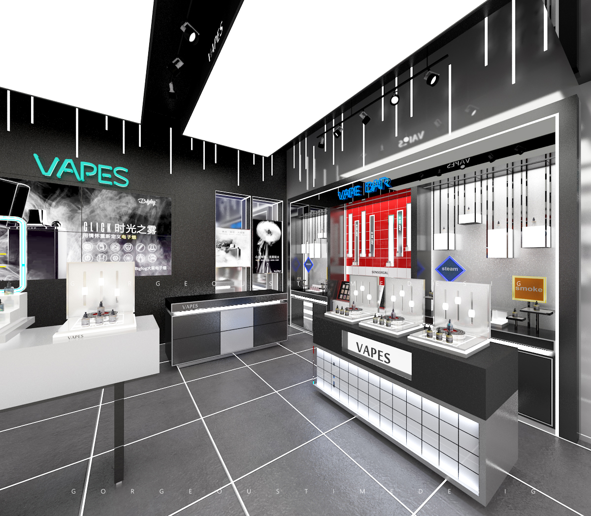 电子烟品牌si设计