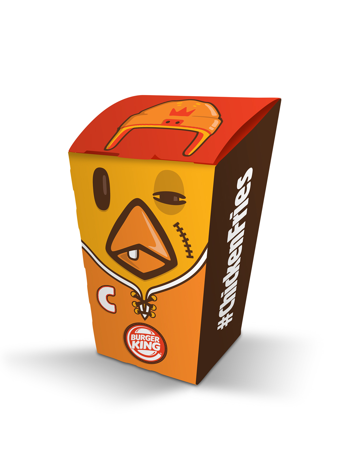 burgerkingchickenfryspecialpackaging汉堡王包装