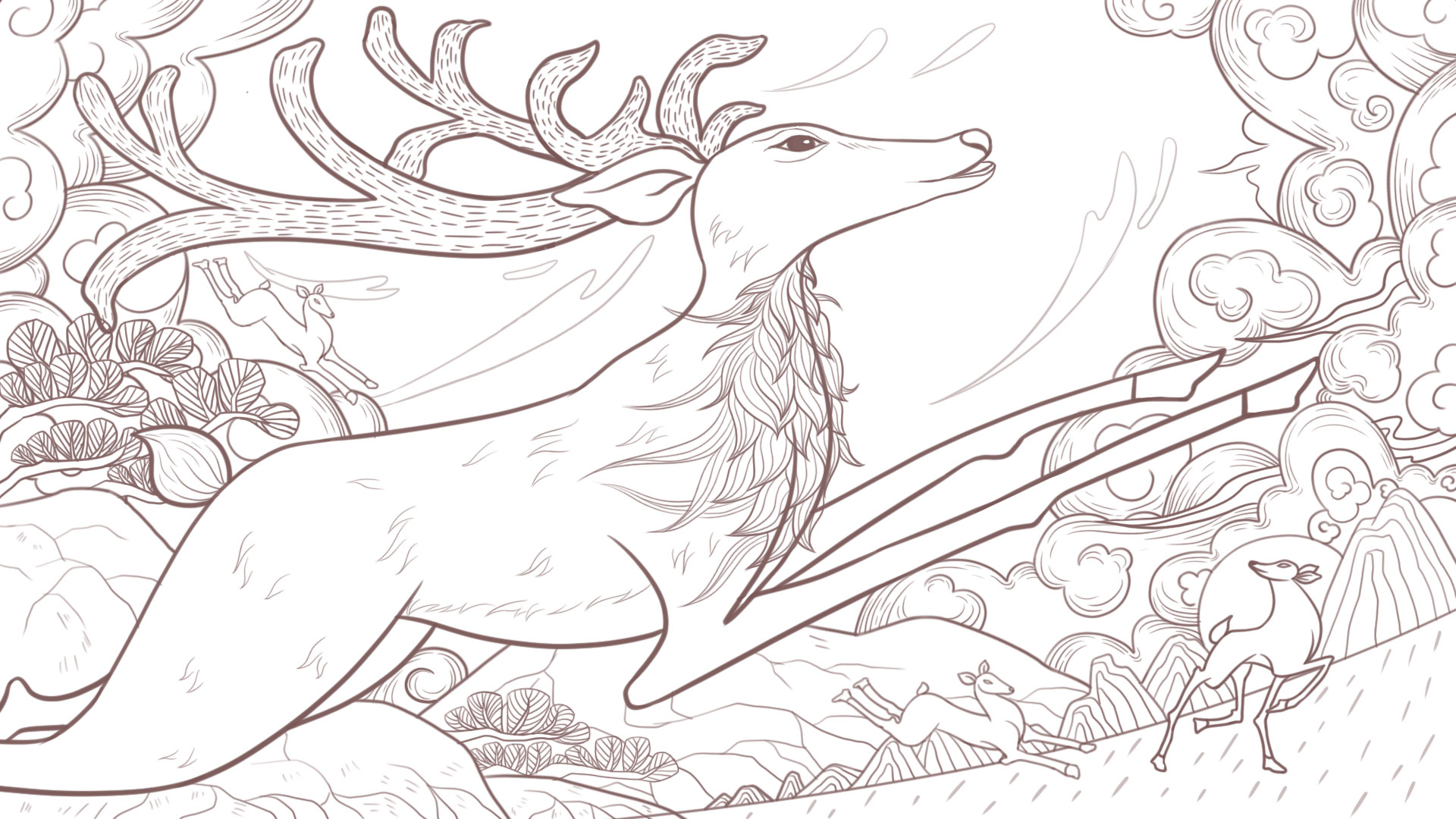 鹿之精灵-古田路9号-品牌创意/版权保护平台