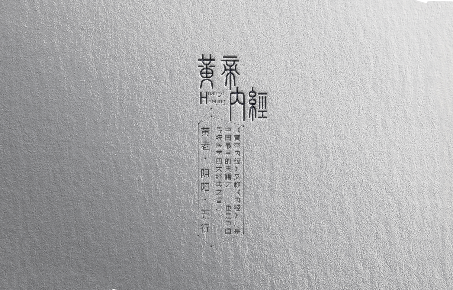 黄帝内经海报设计