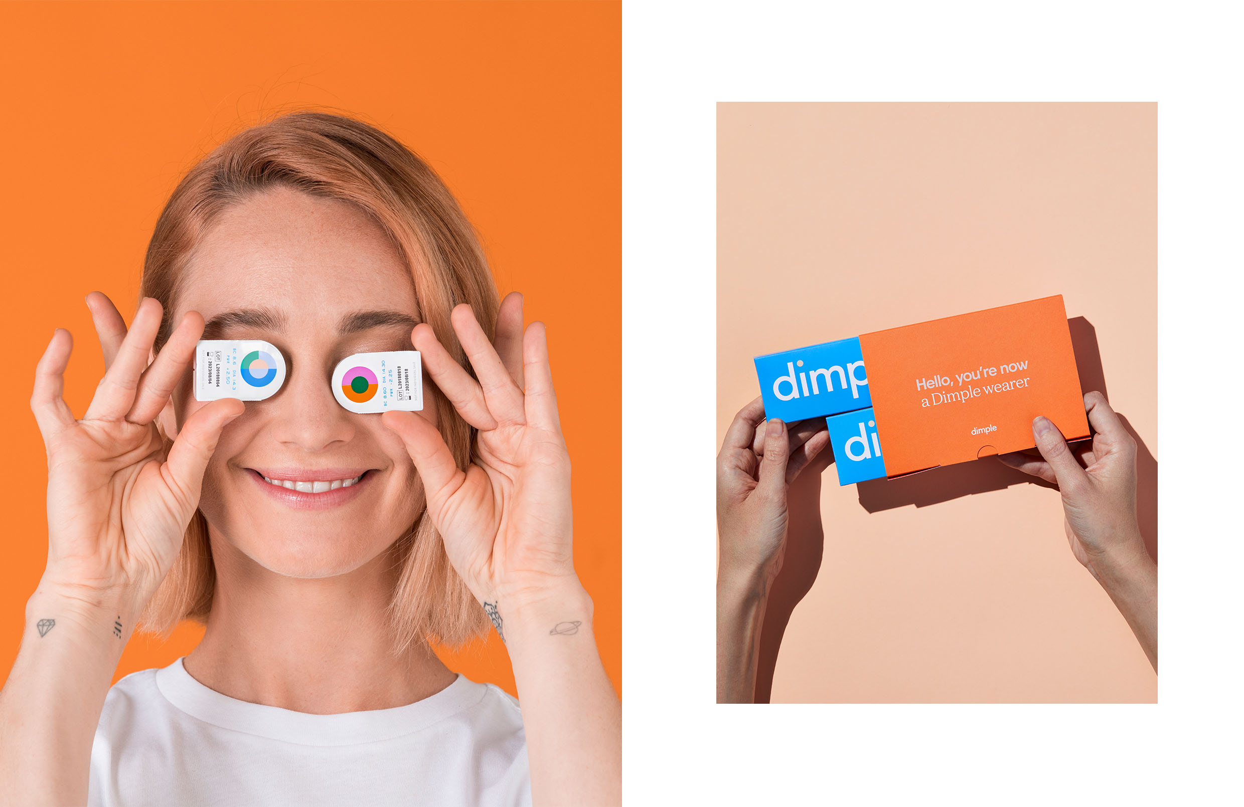 dimple隐形眼镜服务商