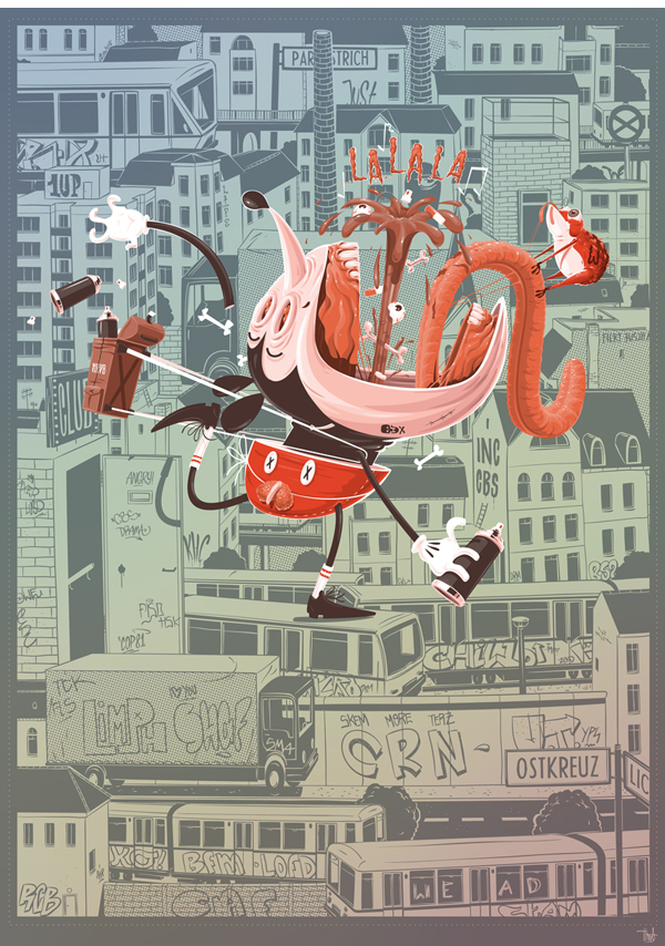 junglefever插画设计