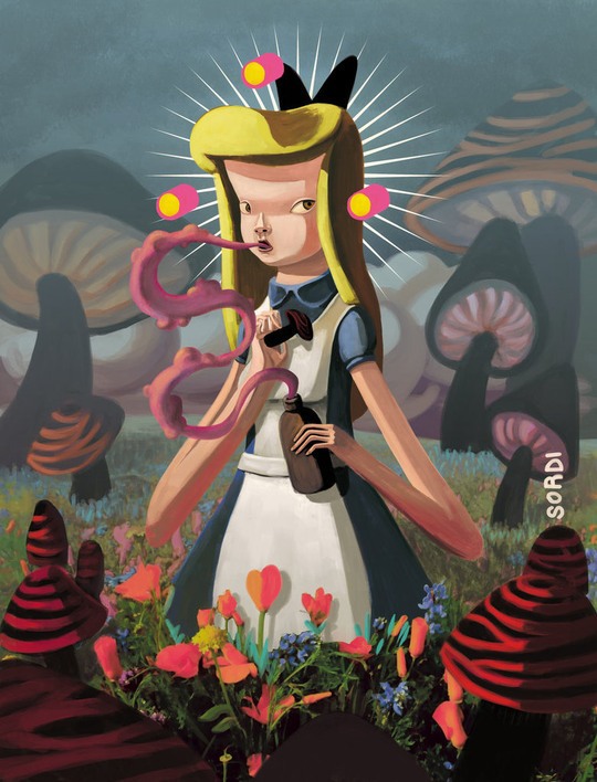 alejandrosordi超现实主义插画作品