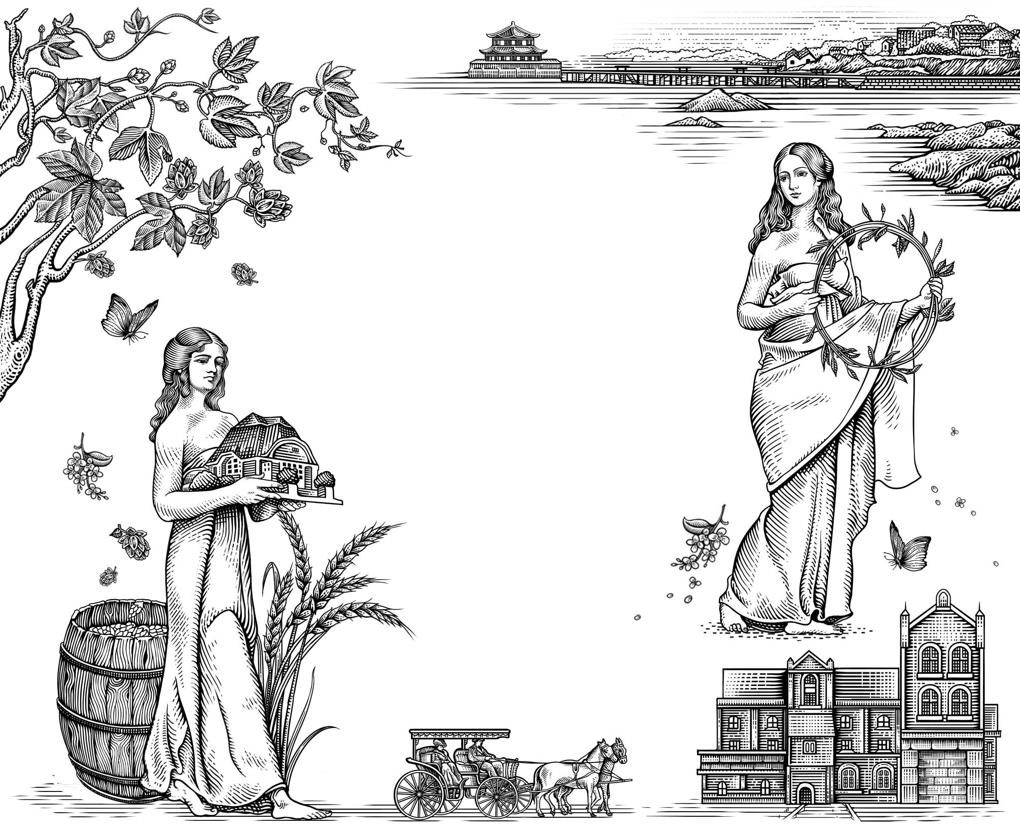 得墨忒耳简笔画,闭眼手绘(第5页)_大山谷图库