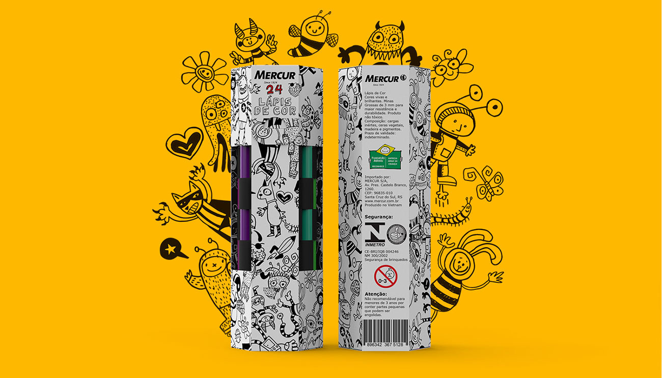晨狮设计观点丨彩色铅笔的包装设计