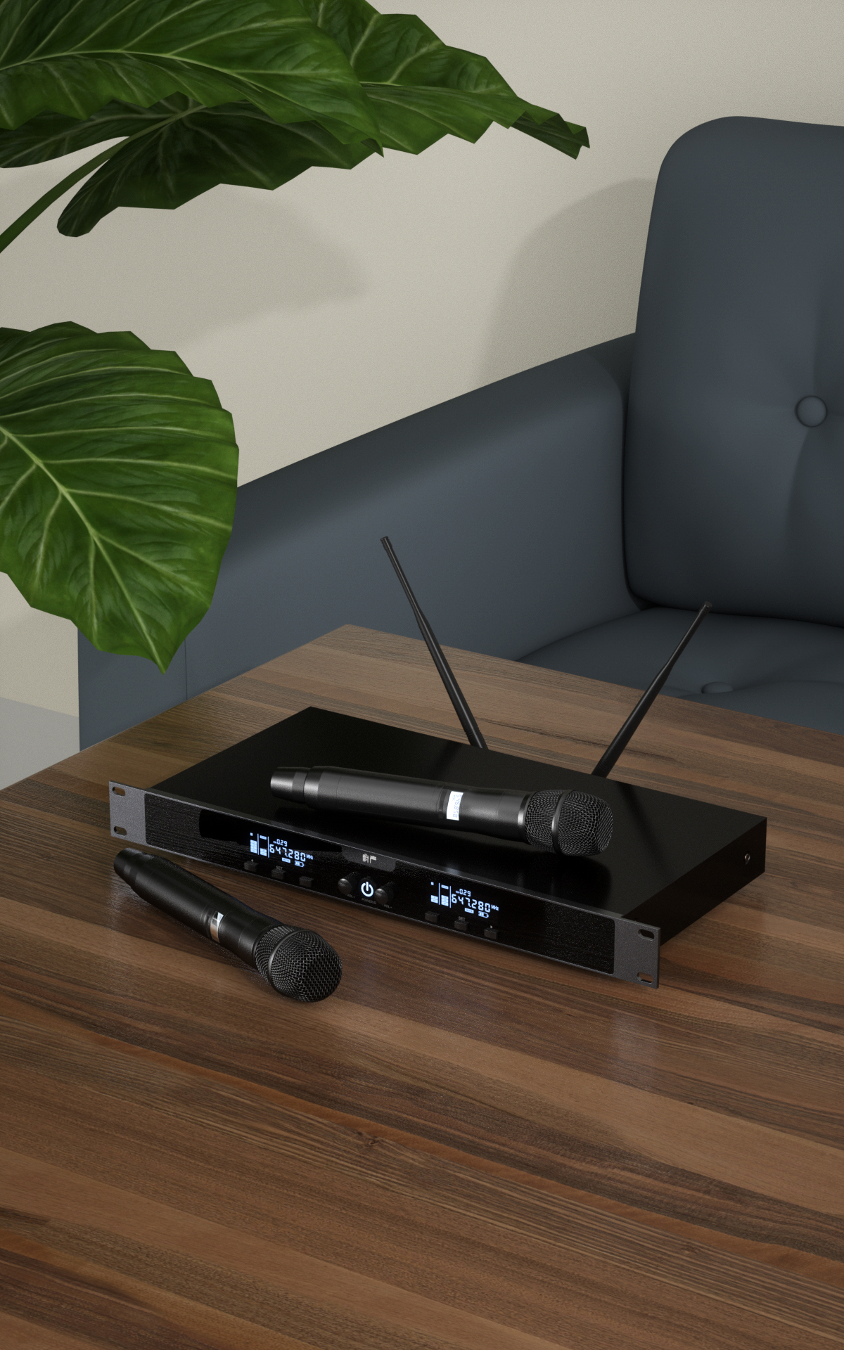 无线话筒接收器面板设计-古田路9号-品牌创意/版权保护平台