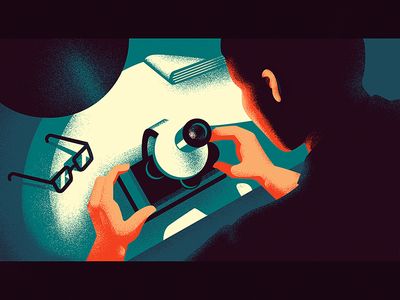 highlife人物插画