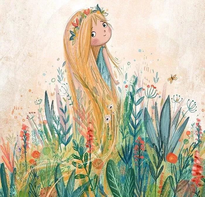 插画家的世界里藏着一个童话故事