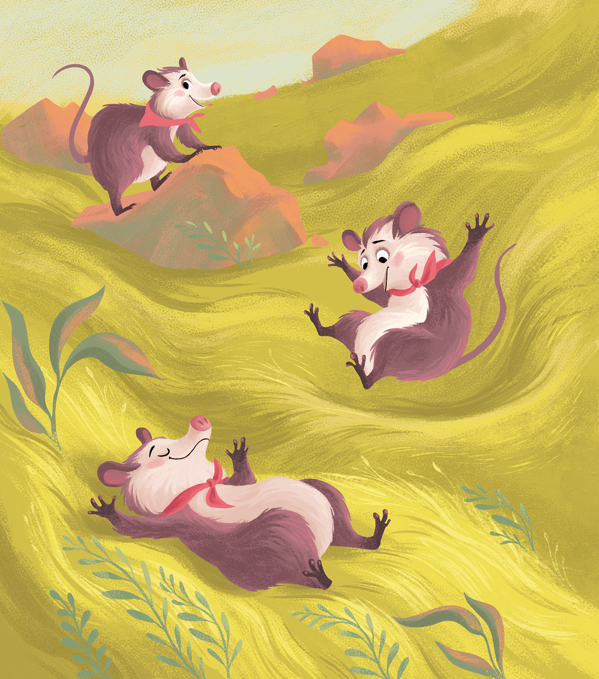 petitpikabesoindair绘本插画设计