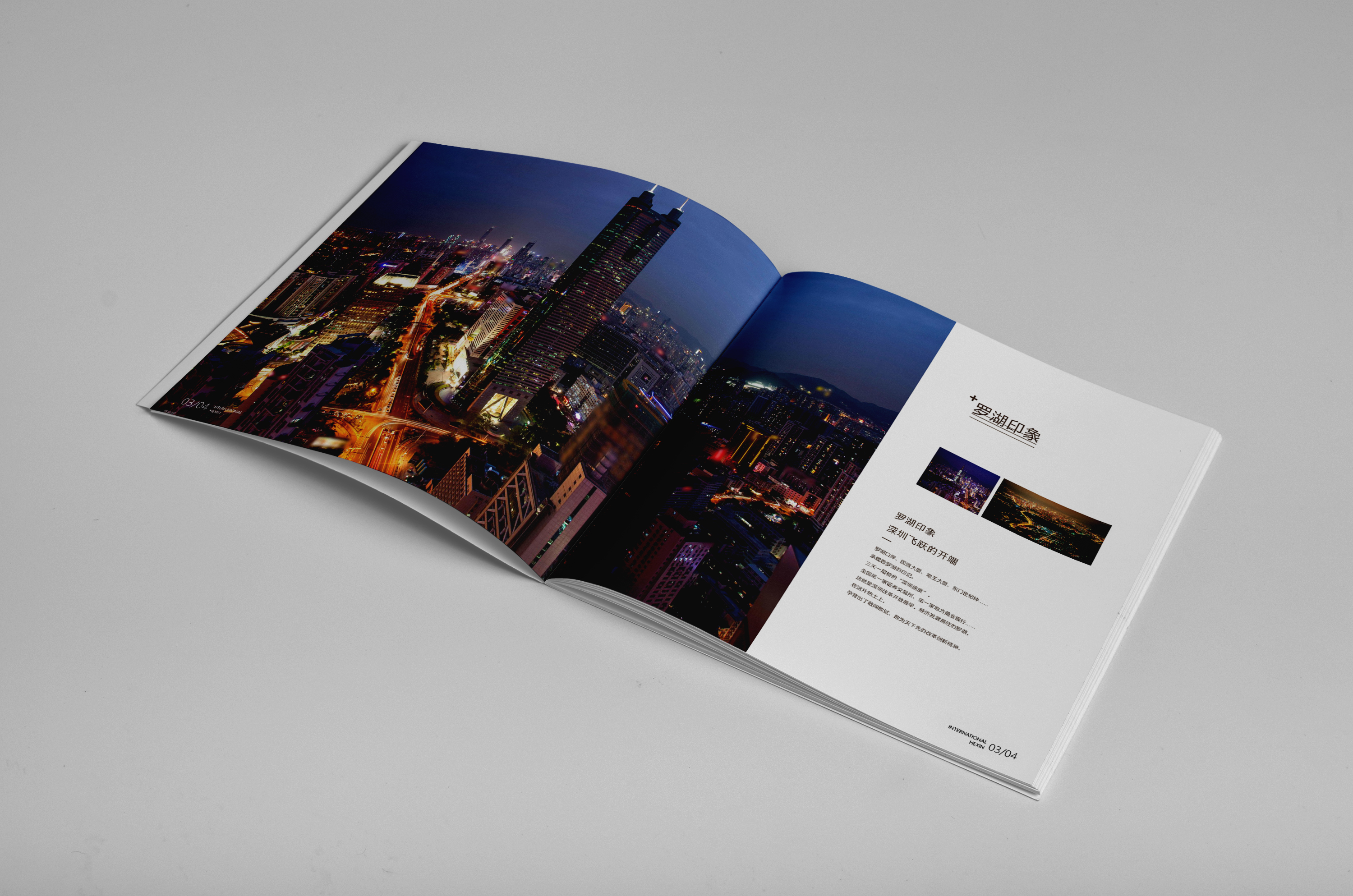 简约,大气,地产商业画册广东省  |  深圳市平面设计师程翔设计2.