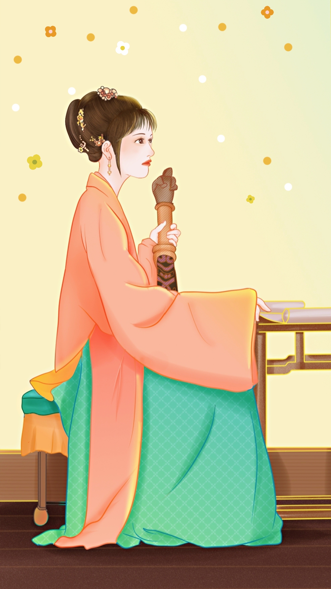 清平乐人物剧照手绘插画练习