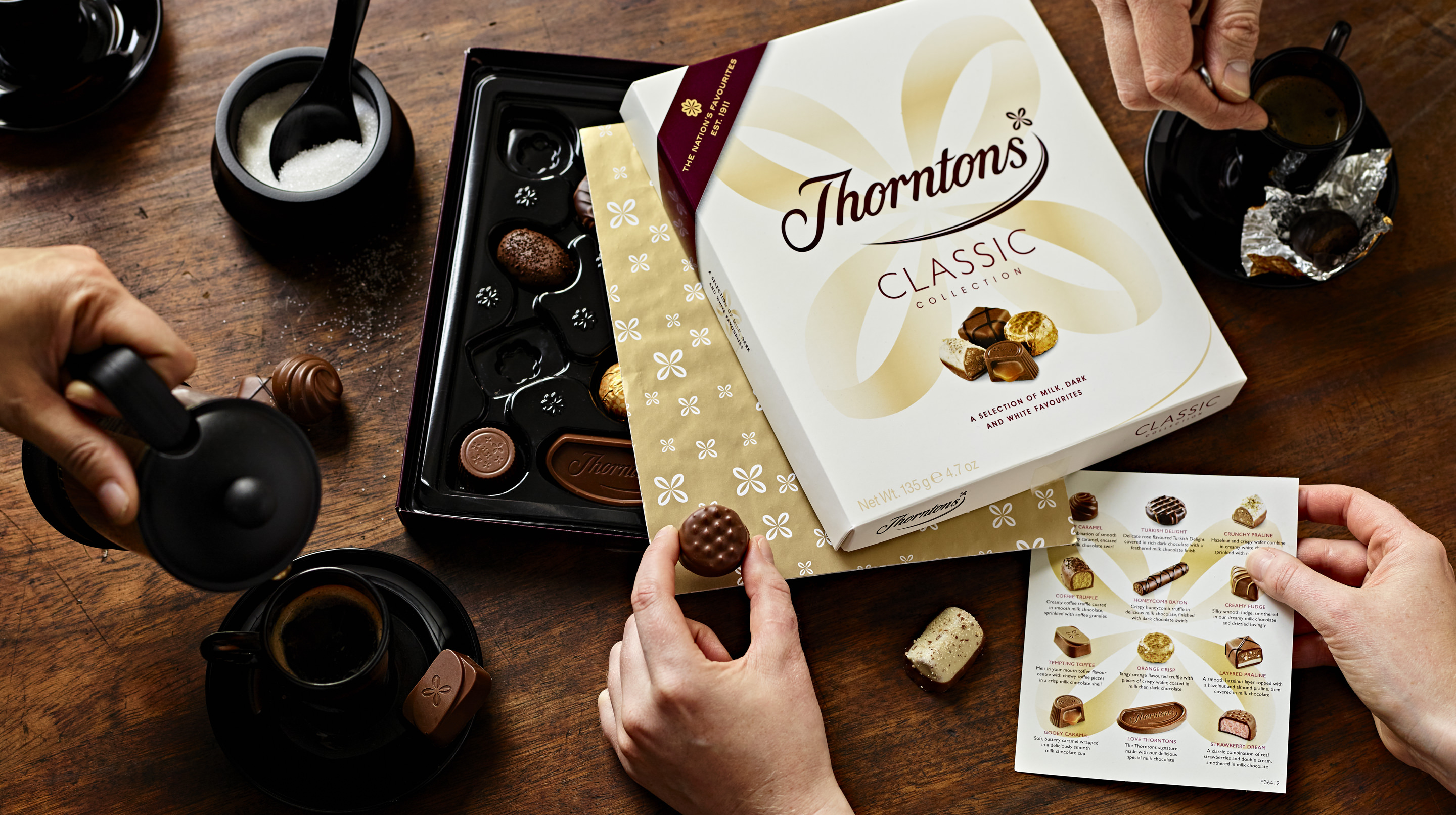 thorntons巧克力包装