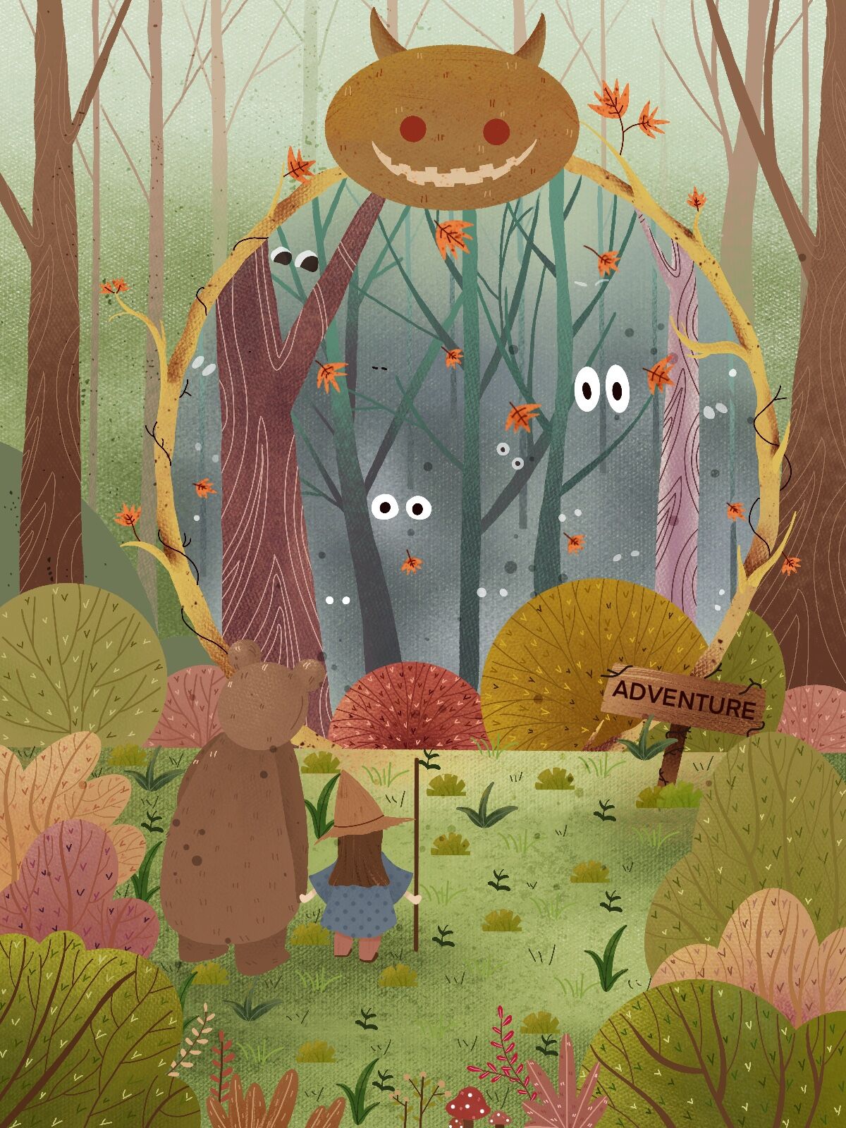 主题插画-古田路9号-品牌创意/版权保护平台