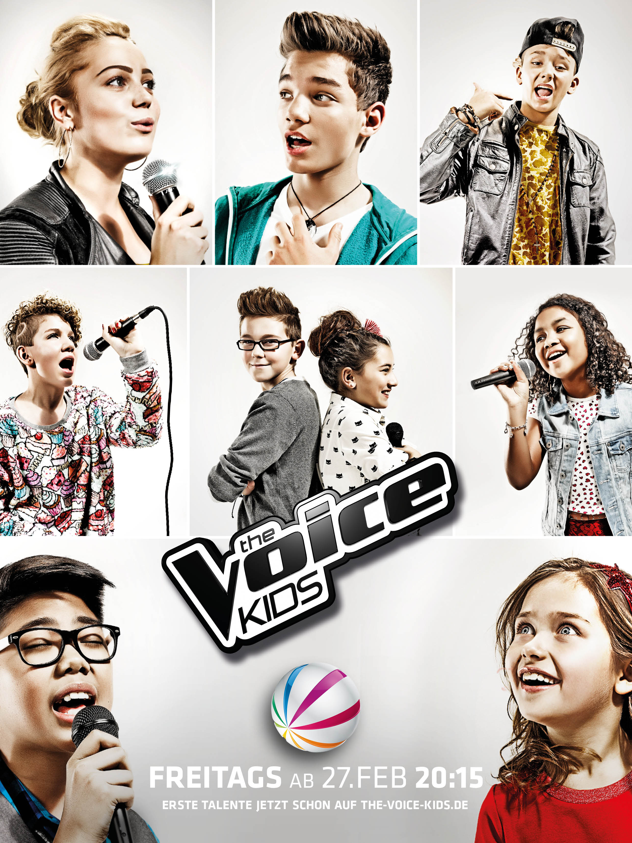 thevoicekids德国声音小子宣传摄影