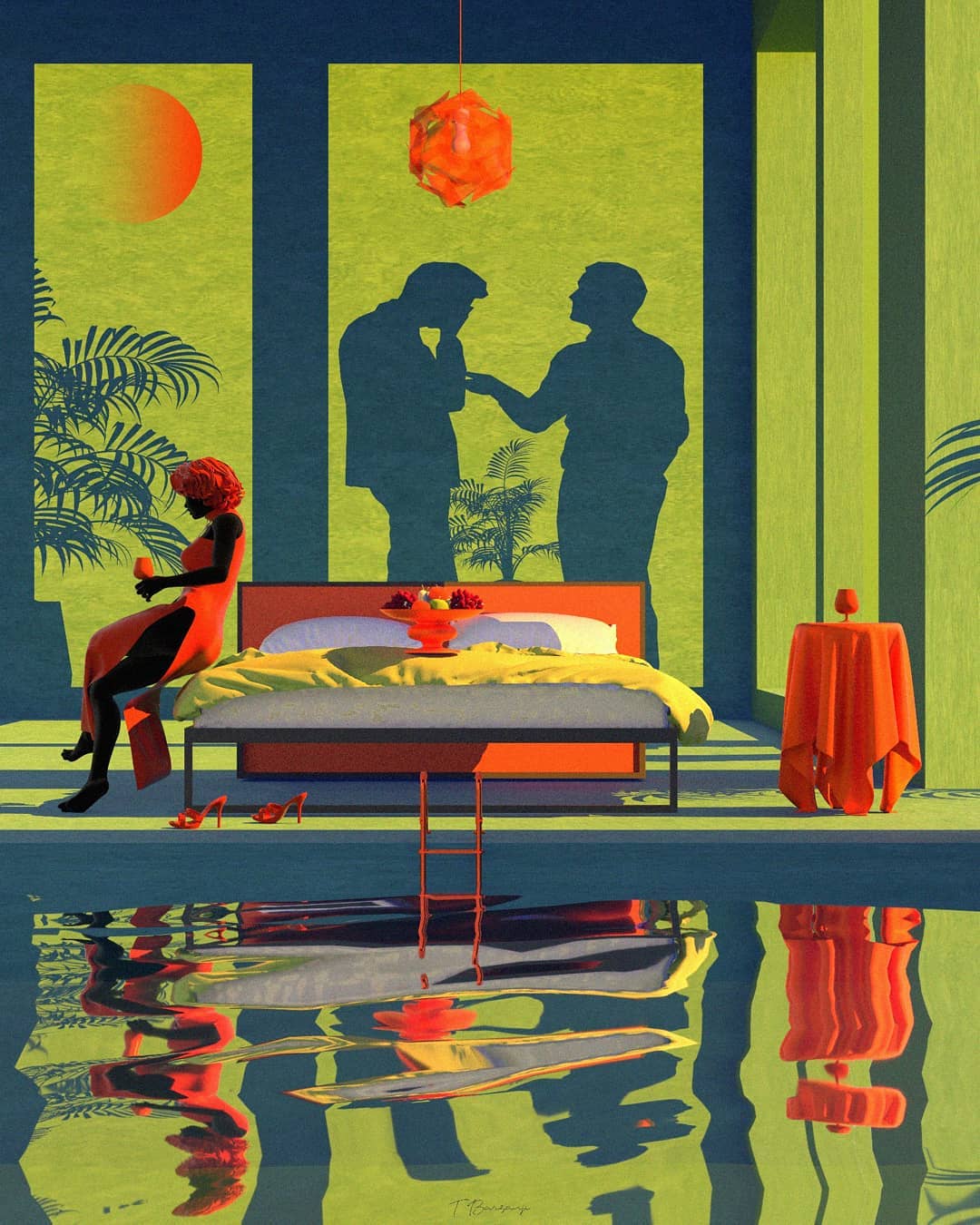 tishkbarzanji复古主义安静的乌托邦